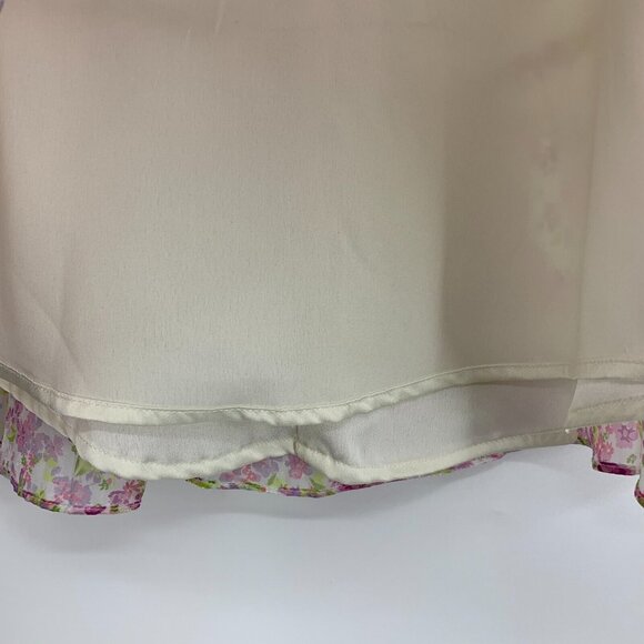 Wildfox Skirt Sydney Floral Print Mini Ruffle - Picture 6 of 12